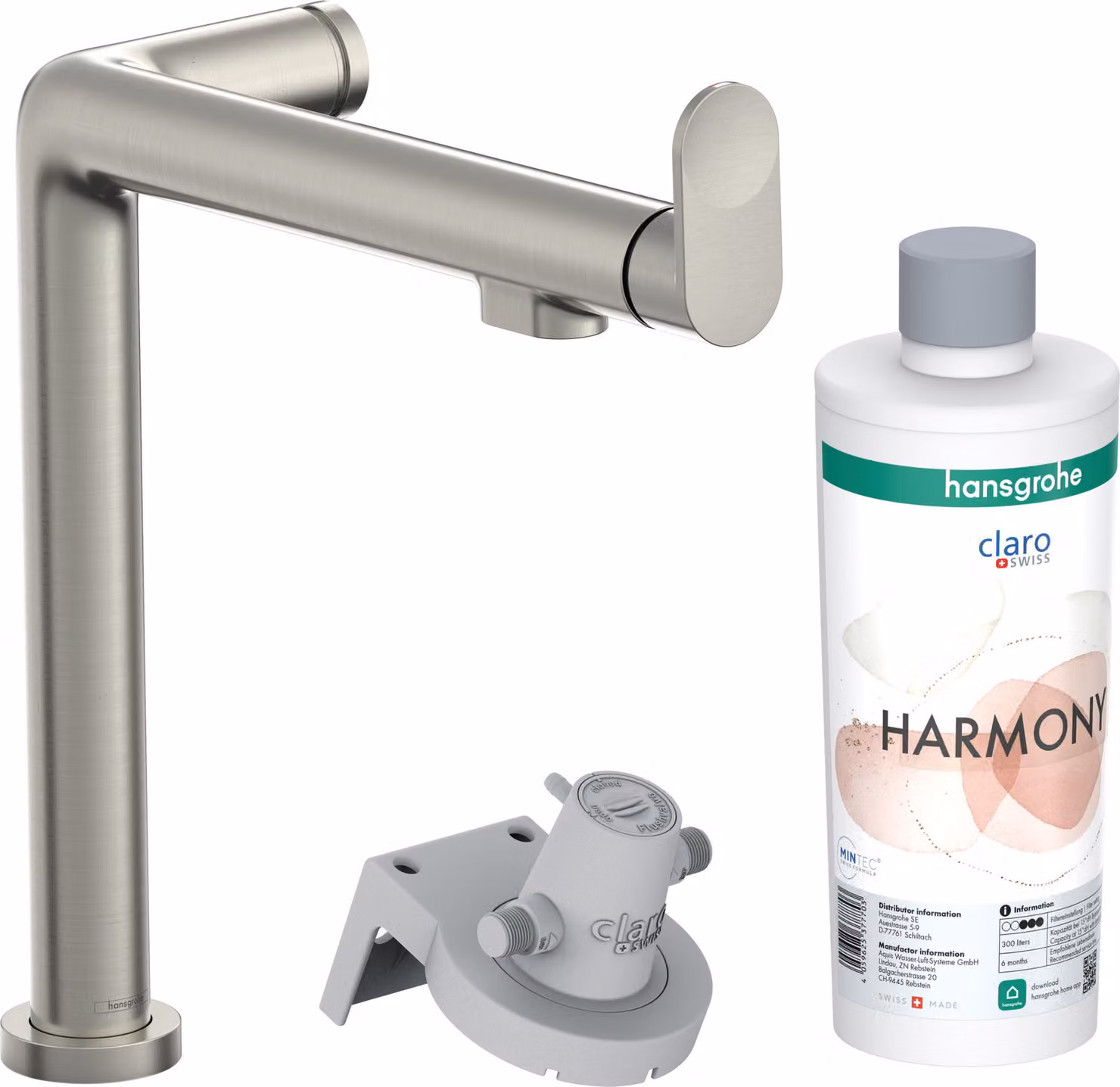 hansgrohe Aqittura M91 Mitigeur de cuisine, kit de démarrage, Filtersystem 240, 1jet, 76802800, 76802800
