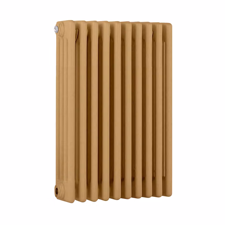 Radiatore Orizzontale a Colonne (4 Colonne) 600mm x 425mm - Giallo (Autumn Giallo) - Regent