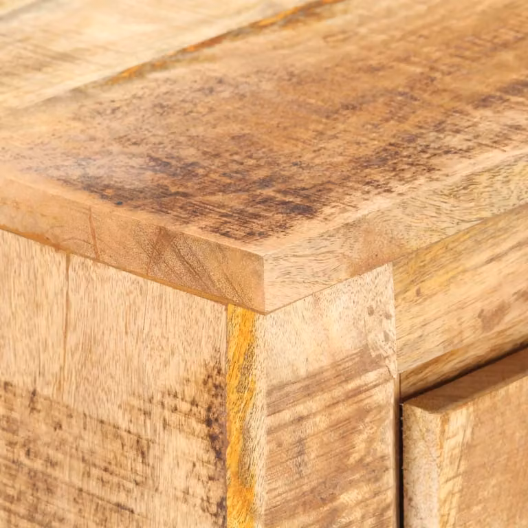 vidaXL Credenza 59x33x75 cm Legno di mango grezzo