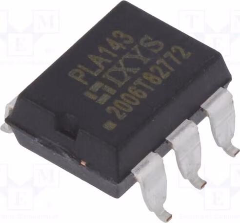 1 relè: semiconduttore, corrente di pilotaggio: 50mA, resistenza: 50Ω, modello PLA143S. Relè monofase, massima tensione: 600VAC, corrente massima: 100mA