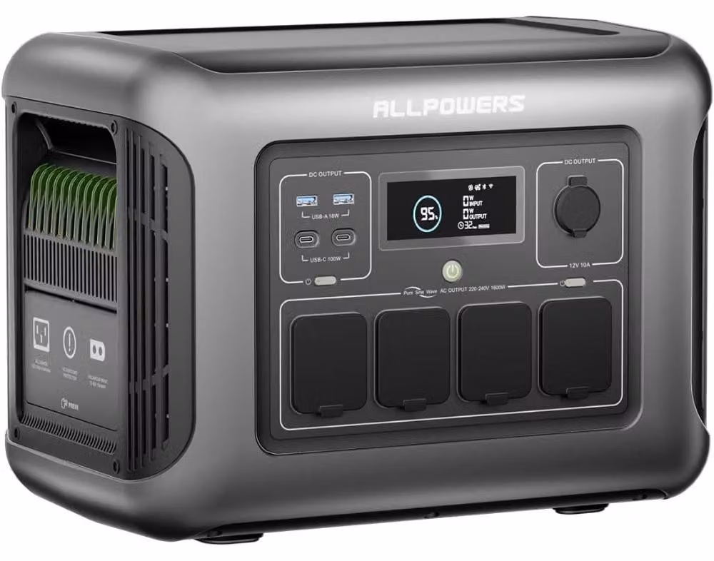 Centralina elettrica portatile - Generatore portatile - Alimentazione di emergenza - Impianto solare - Batteria portatile