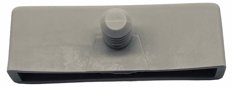 Set di 10 coperture in ottone per griglie, dimensioni 110x65x24x9 mm, con perno