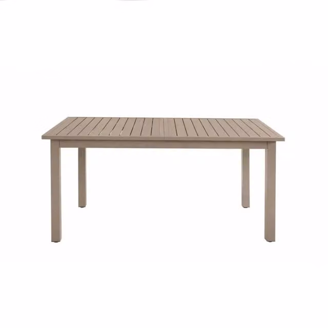 Tavolo estensibile da giardino Regarden in alluminio beige L/P/H: 180-270 x 95 x 75 cm