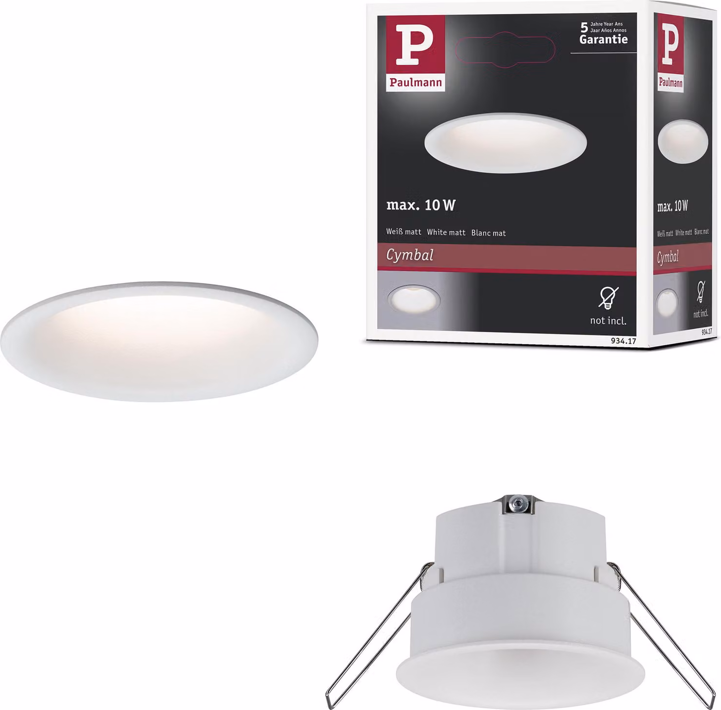 Lampada da incasso a LED Paulmann Cymbal, modello singolo