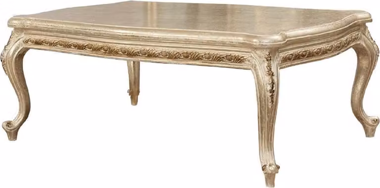 Casa Padrino tavolino barocco oro antico - Magnifico tavolo da salotto in legno massiccio in stile barocco - Mobili da salotto barocchi - Nobili e magnifici