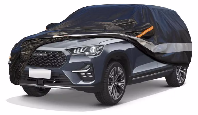 Copertura per auto, 10 strati, impermeabile e traspirante, per Genesis i10 (2013-2023), colore nero