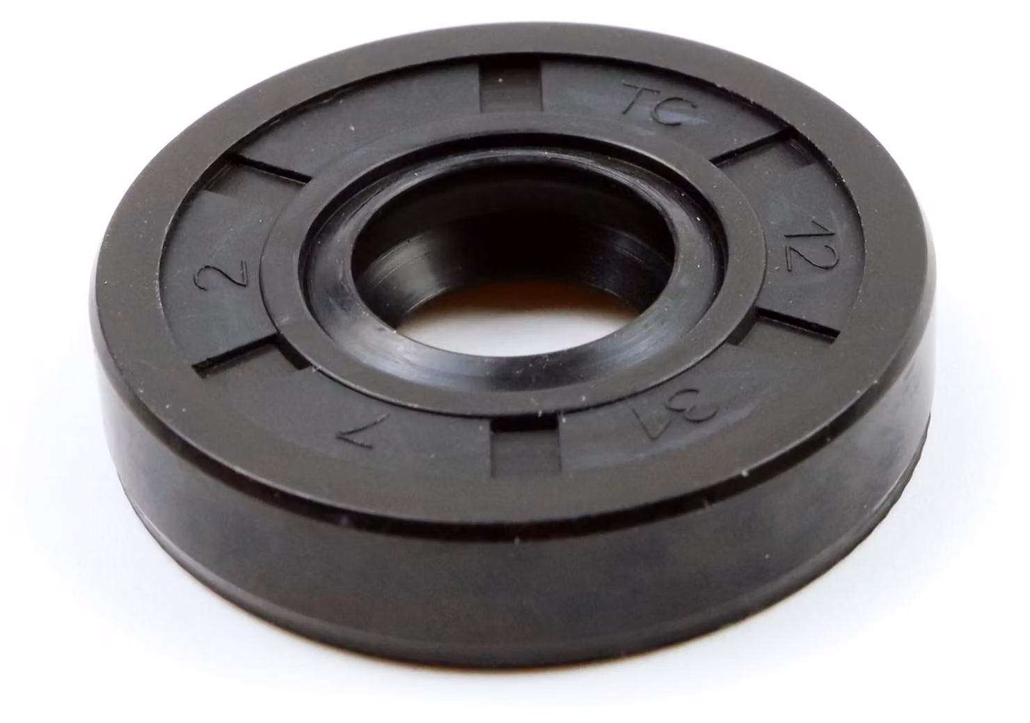 Guarnizione labiale 12x31x7 mm, materiale NBR70, conforme alla norma DIN 3760, confezione da 2 pezzi