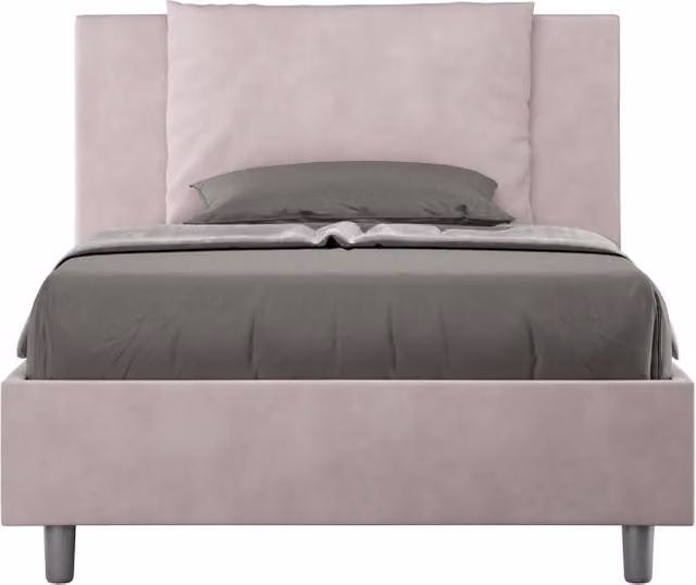 Letto 1 Piazza e Mezzo 120x210 cm Senza Rete Antea Glicine