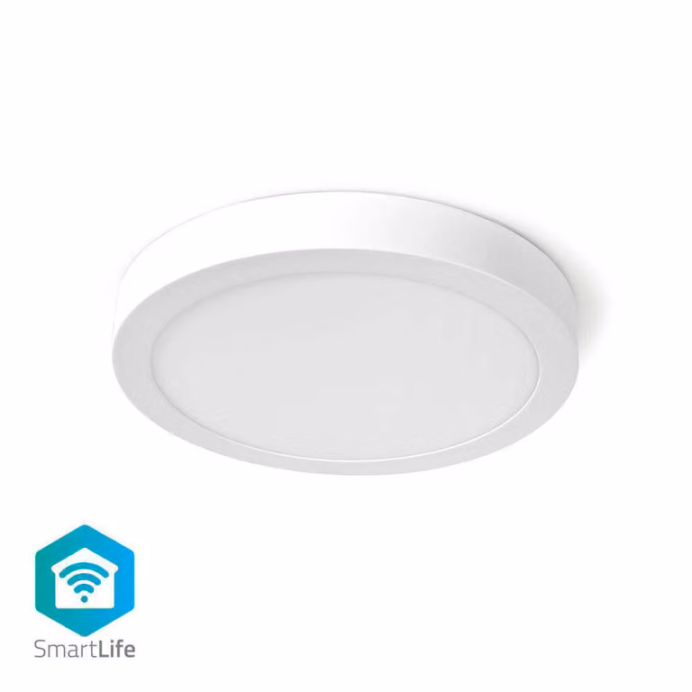 NEDIS Deckenleuchte WLAN D:30cm 1200lm 2700-6500K IP20 A Andr/iOS WIFILAW20WT