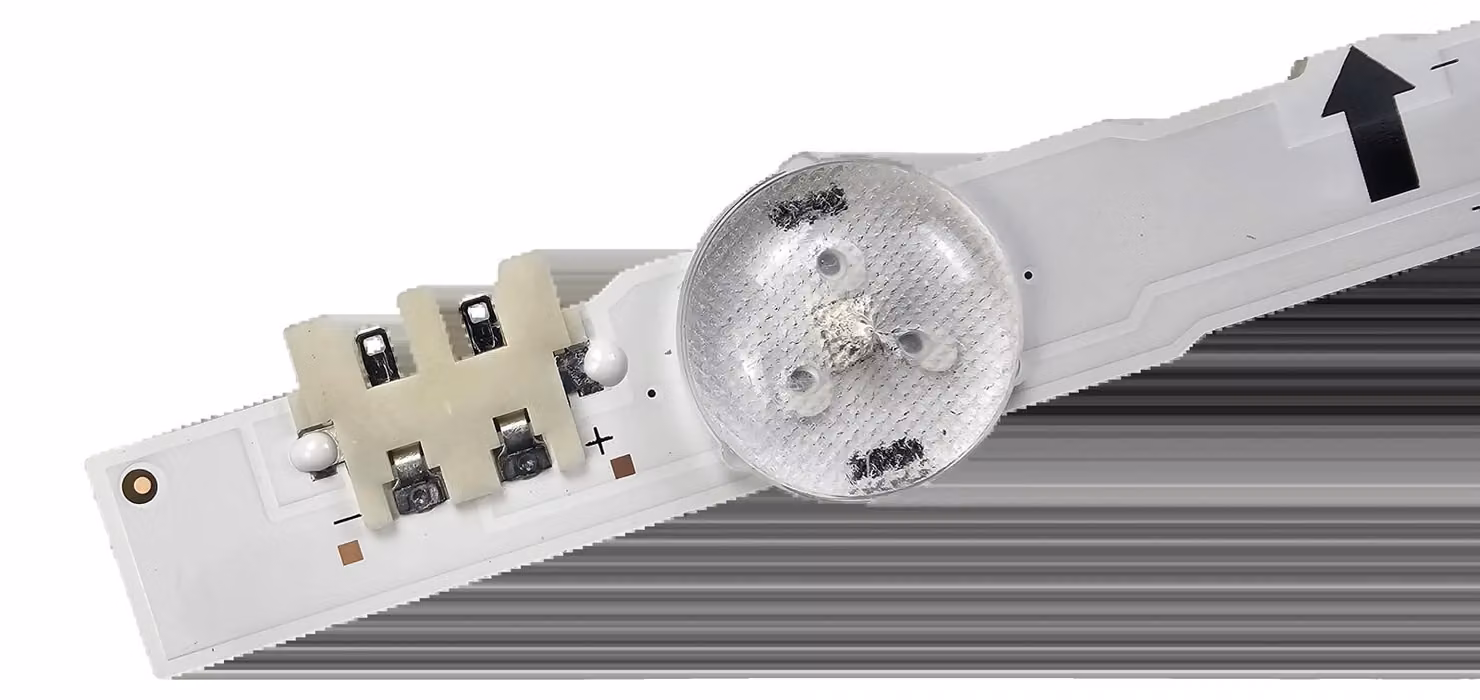 Strisce di retroilluminazione a LED, lunghezza 1005 mm, 9 LED per striscia, tensione di 3V, , compatibili con diversi modelli di televisore