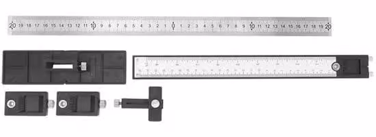 Rilevatore di viti in alluminio per la lavorazione del legno - Scivolo per ferramenta per mobili