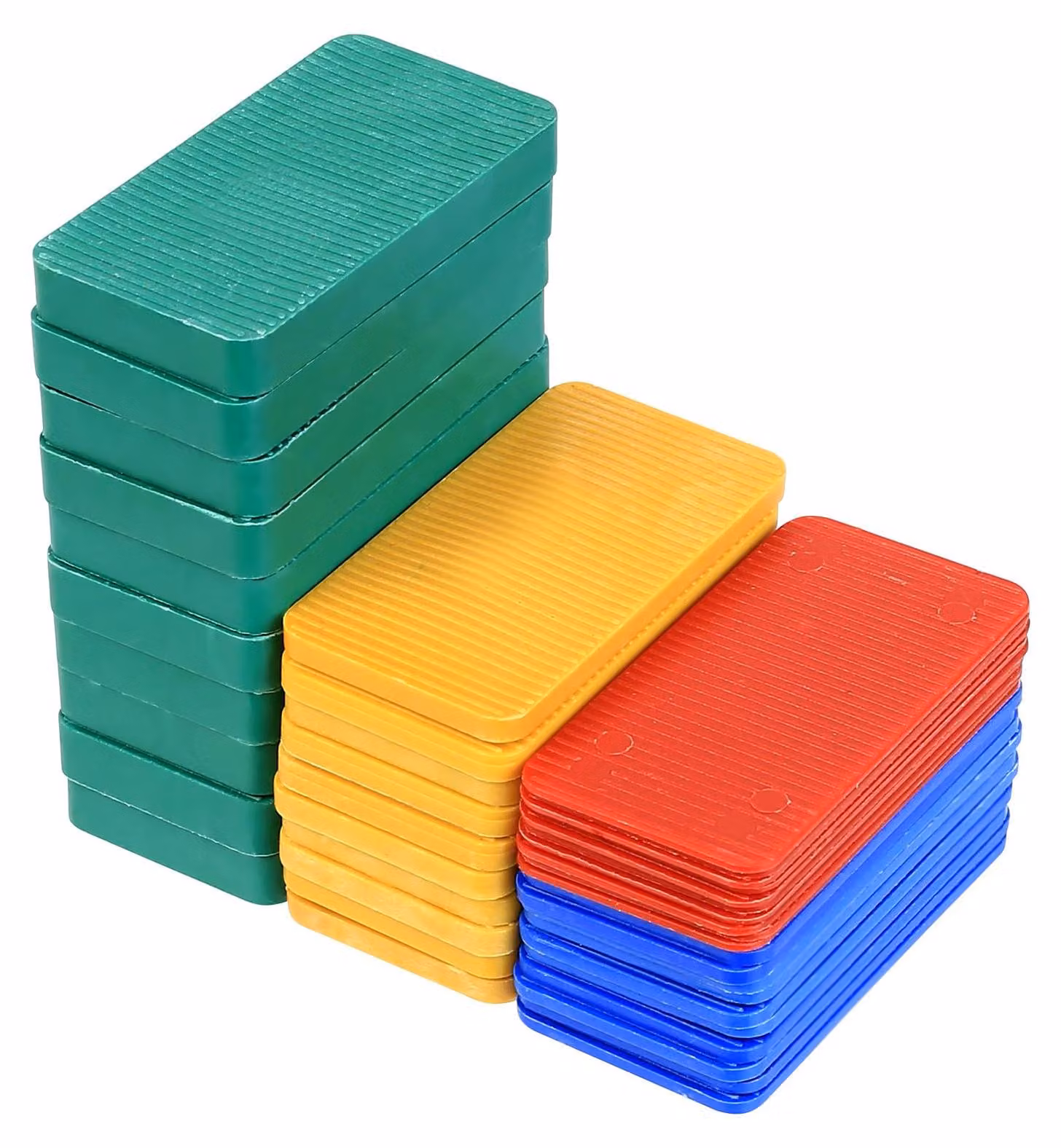 40 piastre di base in plastica, distanziatori universali da 75 x 40 mm