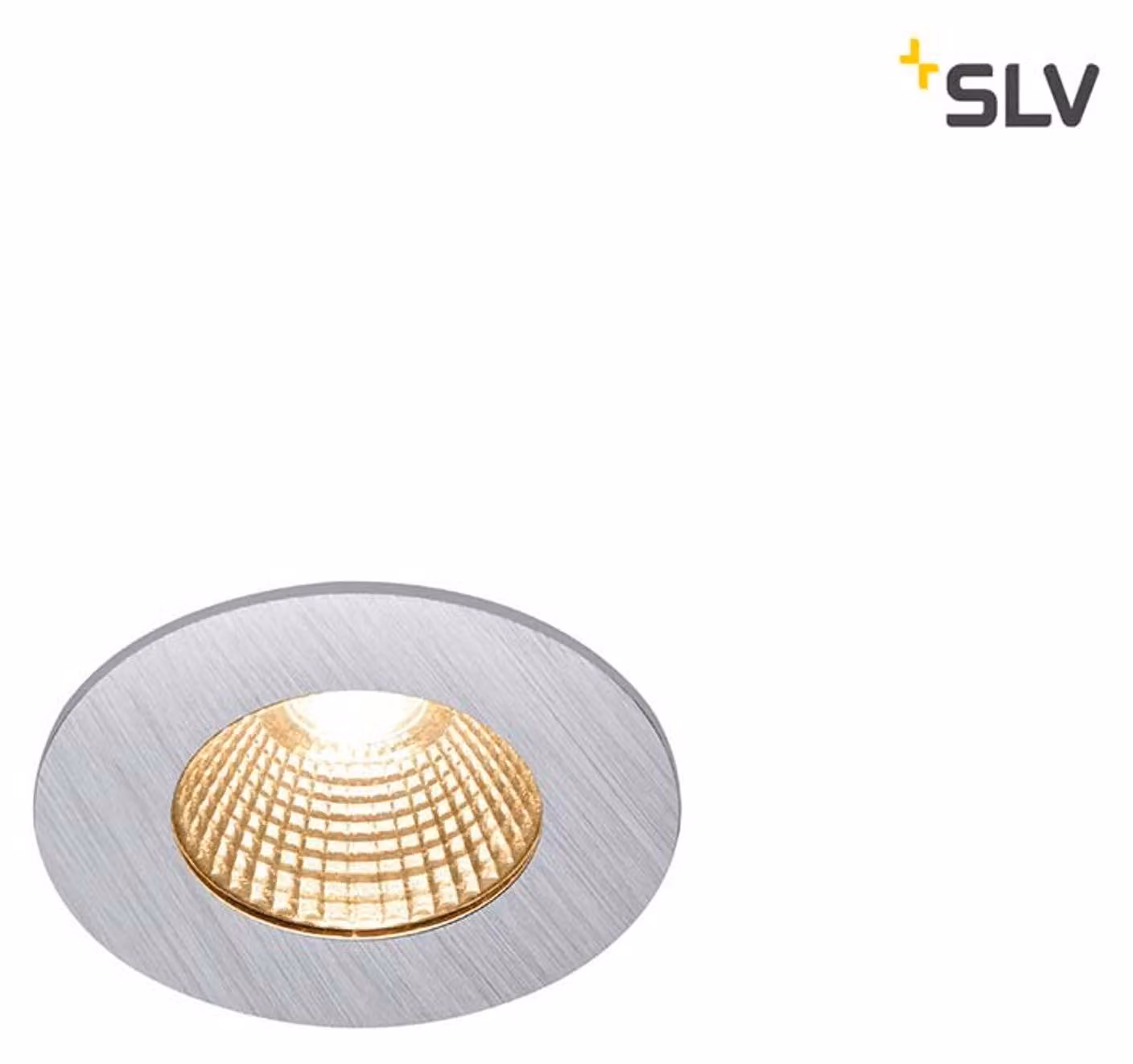 SLV Patta-I LED luce da incasso per esterni rotonda IP65 argento SLV 1002100