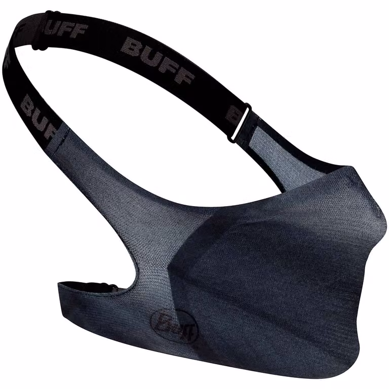 Mascherina protettiva naso-bocca BUFF con filtro, colore grigio vivace