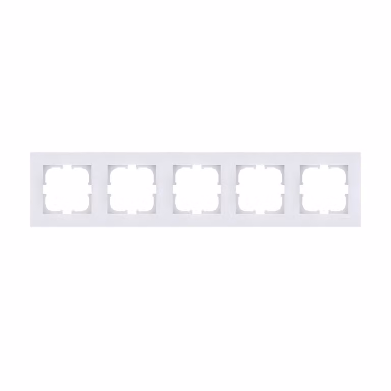 Telaio a 5 canali bianco K105/01E EXEN (Karell)