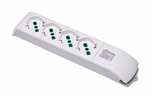 Multipresa 4X2Pt Sk Int No Cavo B  Fido 410120 Fme