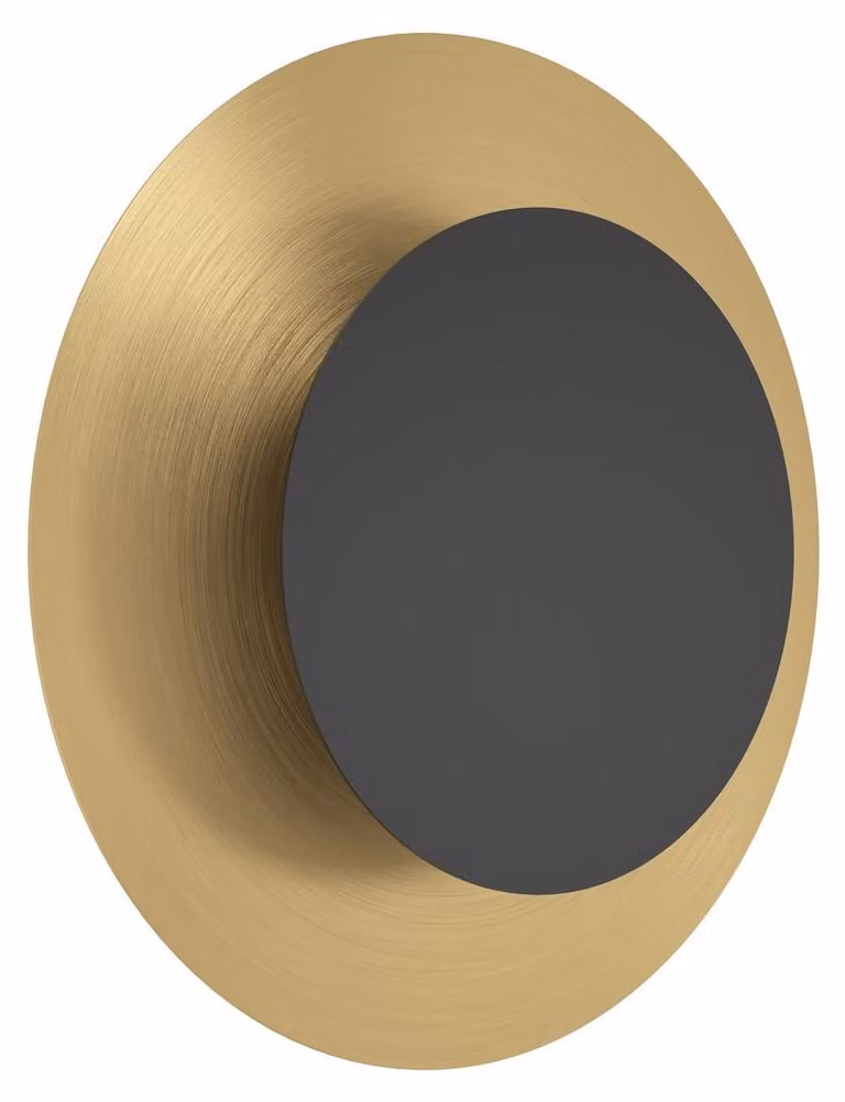 EGLO Tocina, allineata, rotonda, 1 lampadina, 3000 K, IP20, nero, ottone