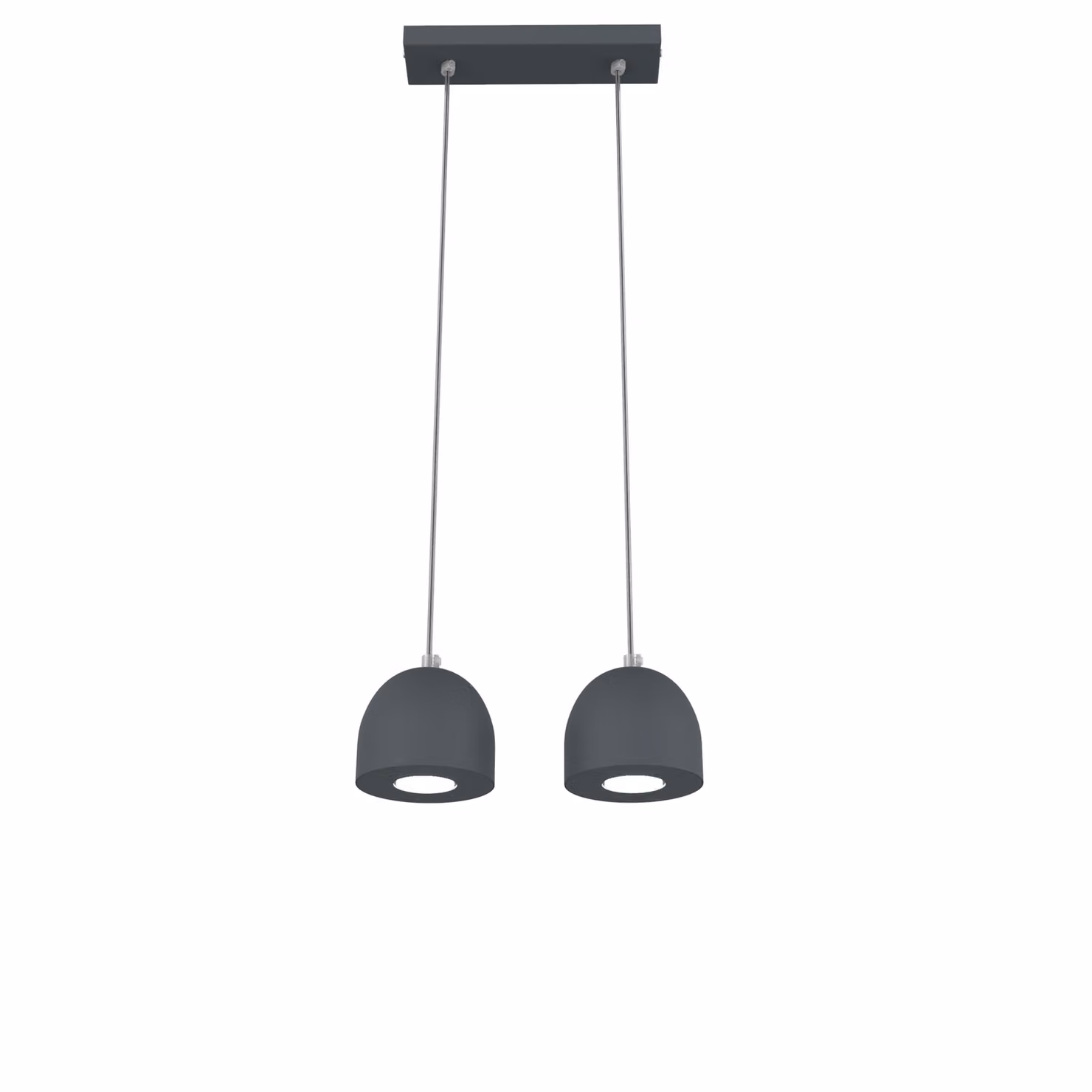 Lampada A Sospensione Campanella Linear X2 Monocolore Opaca
