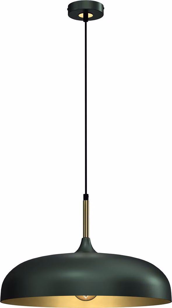 Lincoln verde/oro luce a sospensione 1Xe27 45Cm luce a soffitto lampada a soffitto luce a sospensione