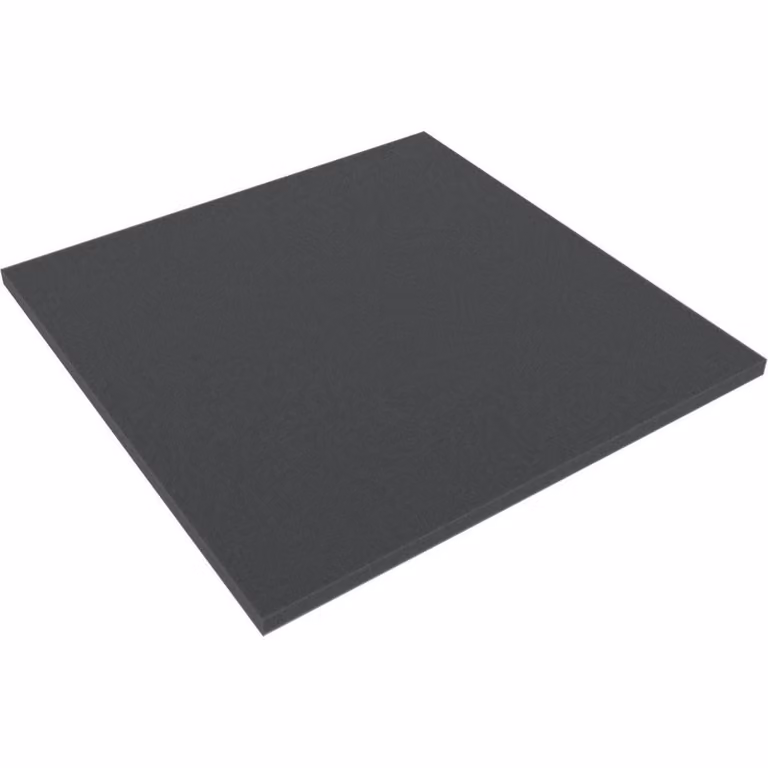 178 x 178 x 10 mm, fondo in schiuma a pori fini, privo di cloro e acidi