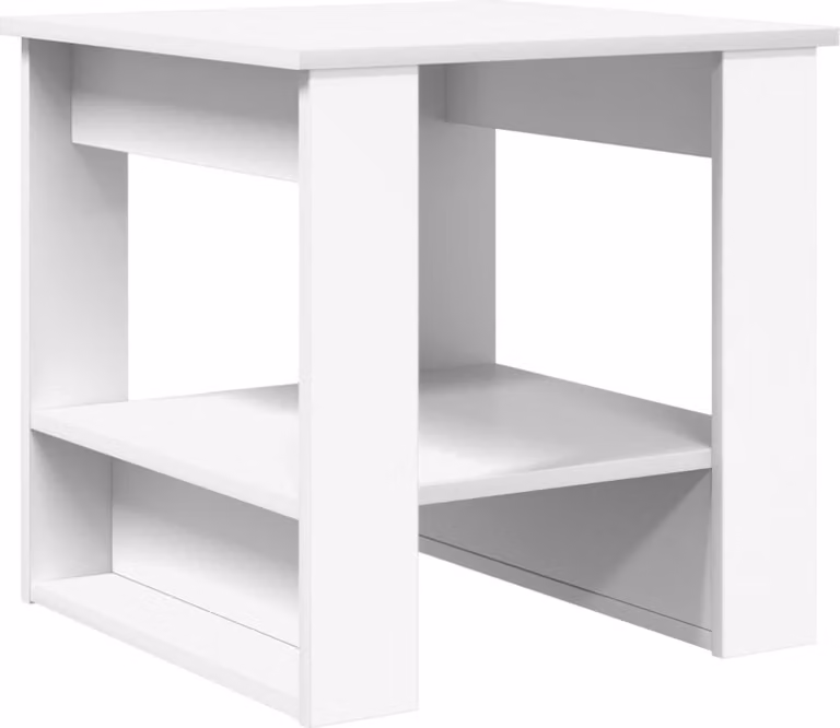 Tavolino da salotto Bianco 51 x 50 x 50 cm Legno multistrato