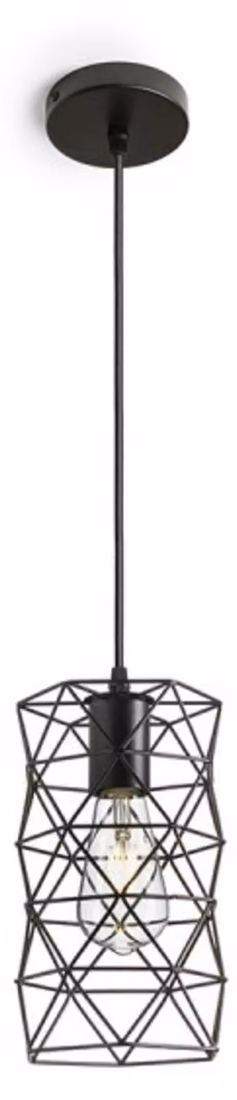 Pendente ILUSIA nero 230V LED E27 15W