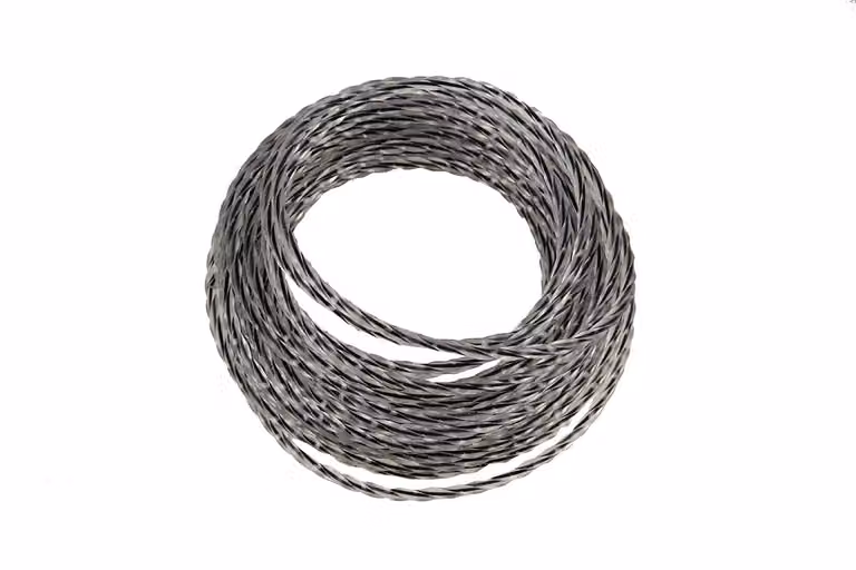 Filo per trimmer rinforzato (crimpato) 3,0mmx15m
