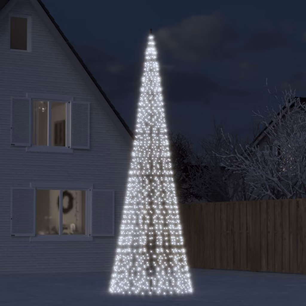 Maison Exclusive - Albero di Natale a LED, 1534 LED, luce bianca fredda, altezza 500 cm