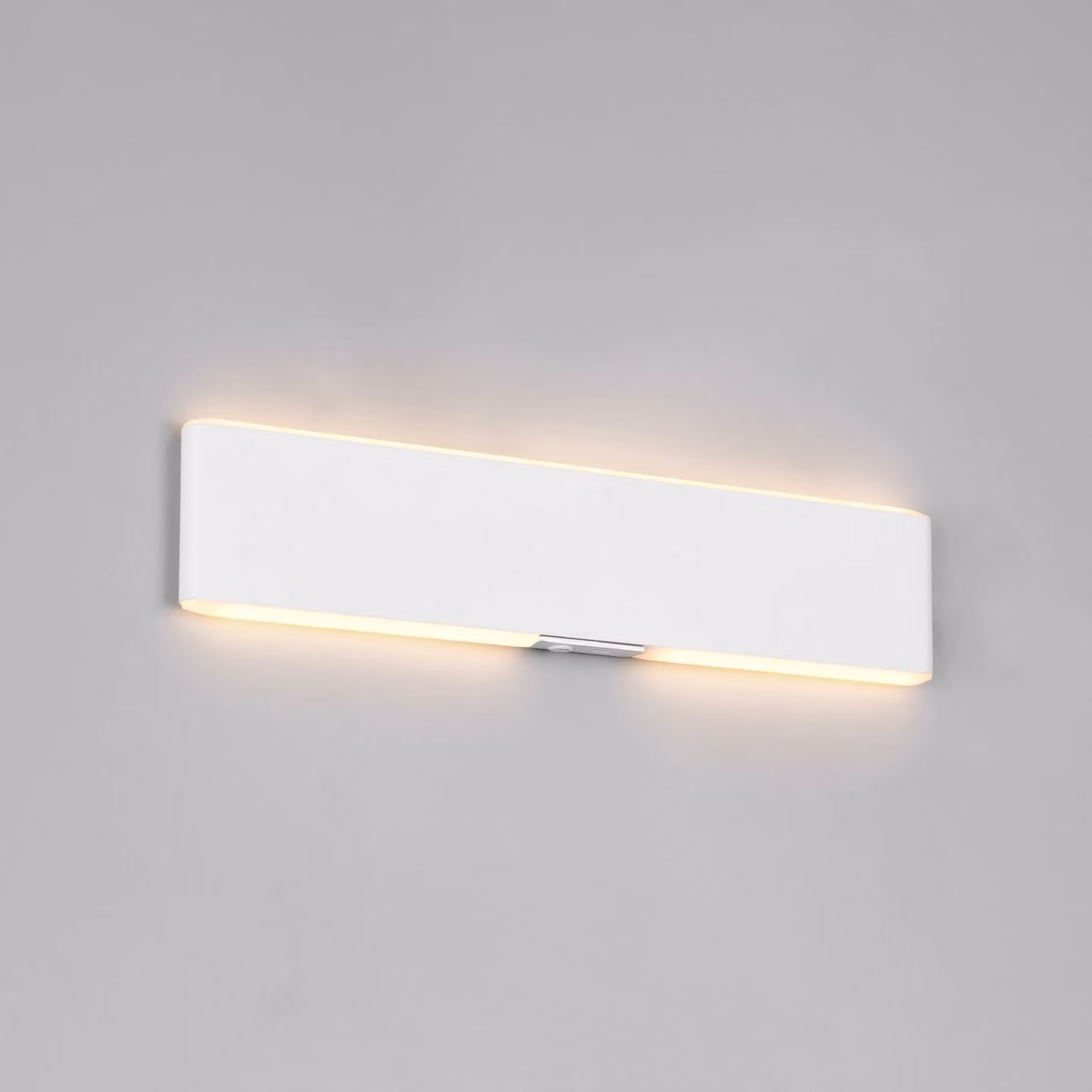 Trio Lighting Applique da parete a LED Conchita, dimmerabile, Bianco / Opale, Soggiorno / Sala da pranzo, Metallo, Moderno, Applique a LED