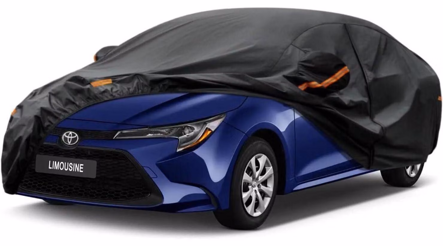 Copertura per auto impermeabile e traspirante, compatibile con Toyota Corolla berlina (2006-2025), colore nero