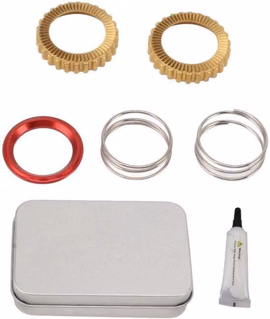 Kit di riparazione cerchi in alluminio - Kit di riparazione per biciclette - Include una cassetta degli attrezzi