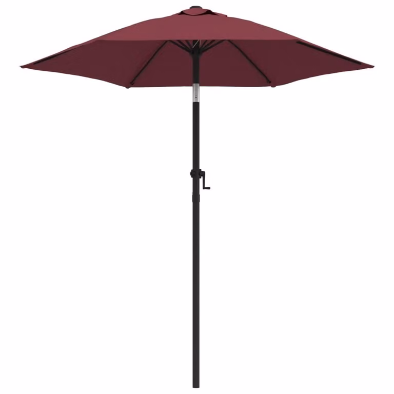 Ombrellone Rosso Borgogna 200x224 cm in Alluminio