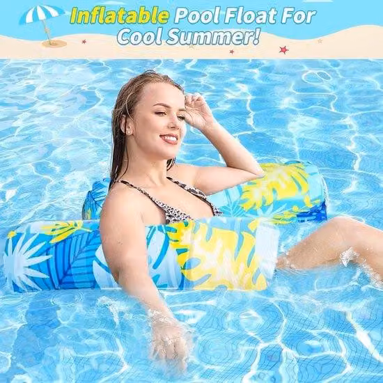 Set di materassini da piscina per l'estate: impermeabili e confortevoli
