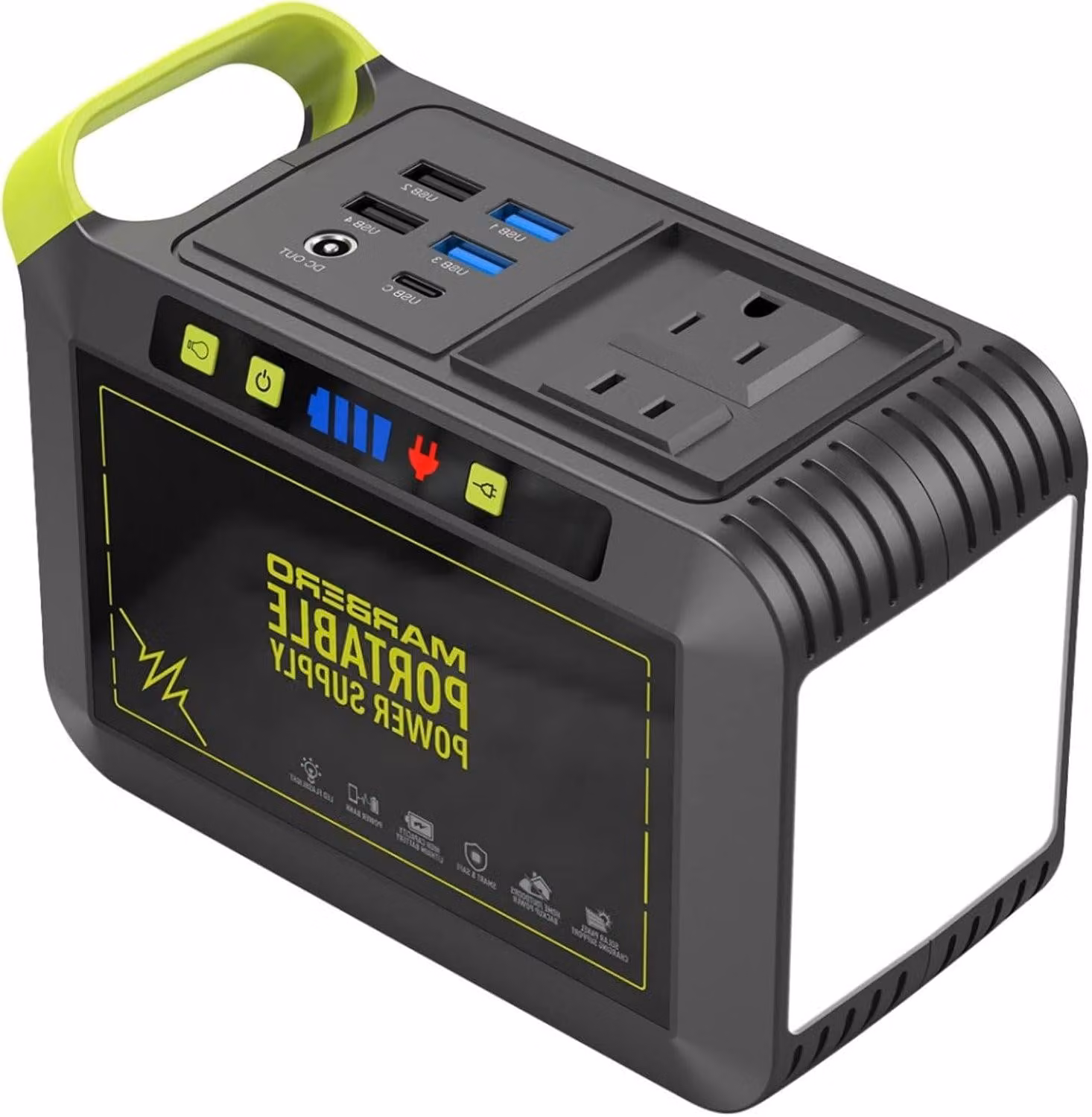 Centralina portatile - Generatore - Batteria esterna - Alimentazione mobile - Power bank - 88Wh 24000mAh