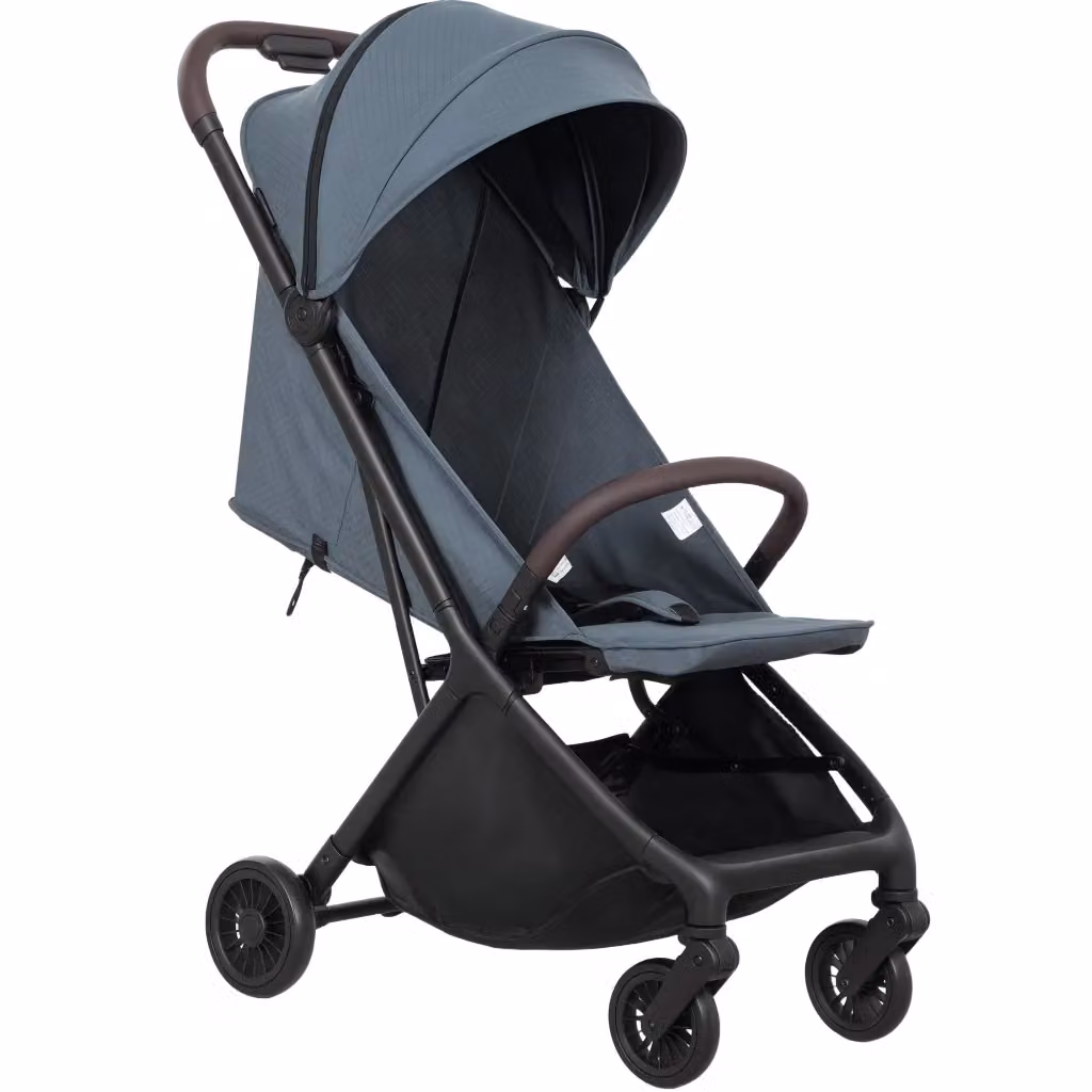 Sacco nanna per passeggino Minimal con chiusura con una mano e sospensioni, colore blu – 2