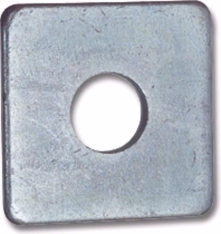 Rondelle quadrate Rondelle quadrate M20 per costruzioni in legno zincate