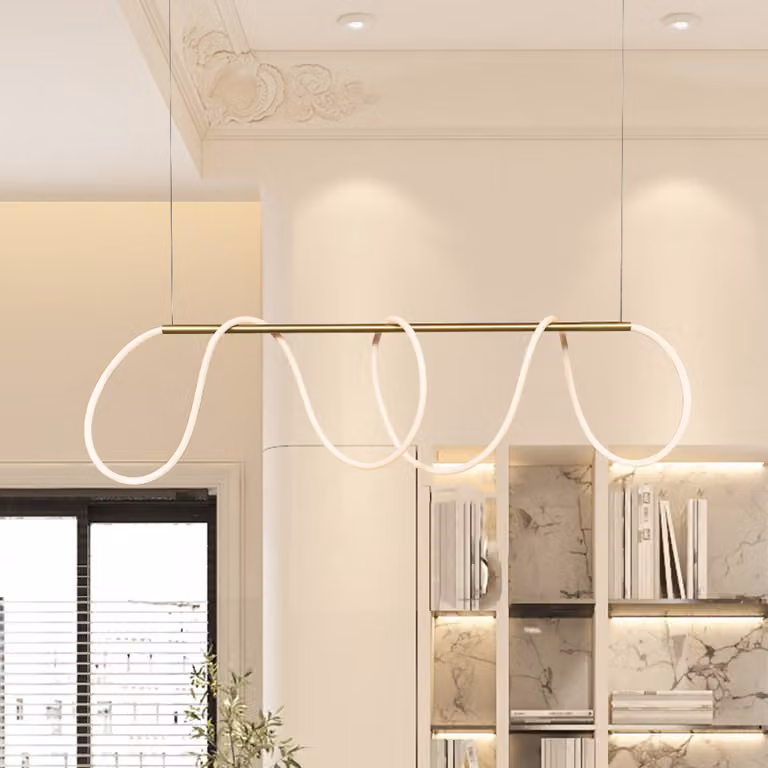 Zambelis Lampada a sospensione 19254, Ottone / Oro, Soggiorno / Sala da pranzo, Metallo, Moderno, Lampada a sospensione