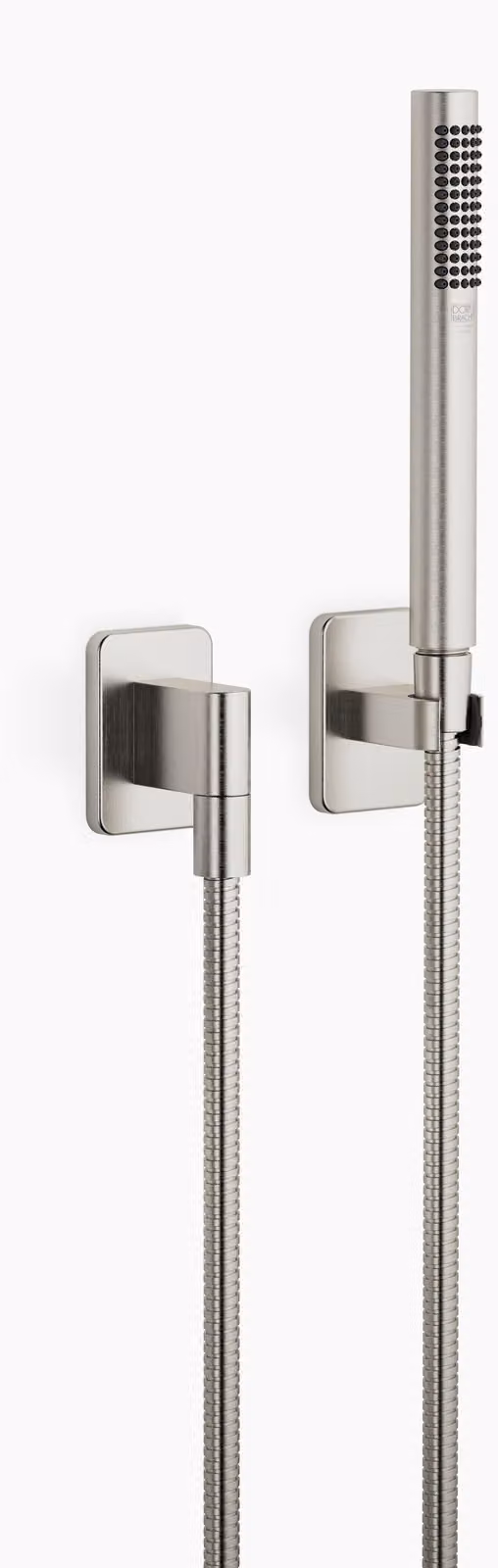 Garniture de douche LULU de Dornbracht avec rosaces individuelles, flowReduce, 27808710-060010, 27808710-060010