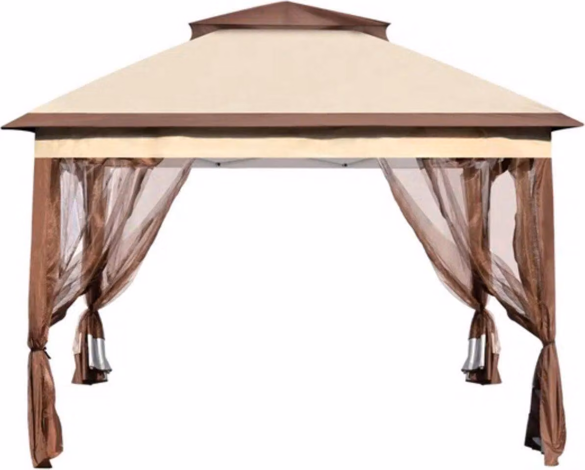 Contenitore con coperchio - 380 litri - Contenitore per esterni - Contenitore da giardino - Contenitore per cuscini - Con coperchio piatto come superficie di seduta o tavolo - Beige - 122x54x62cm