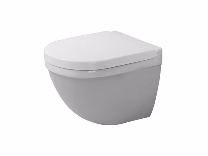 WC sospeso Duravit COMPACT STARCK 3 profondo, 360 x 485 mm HygieneGlaze bianco