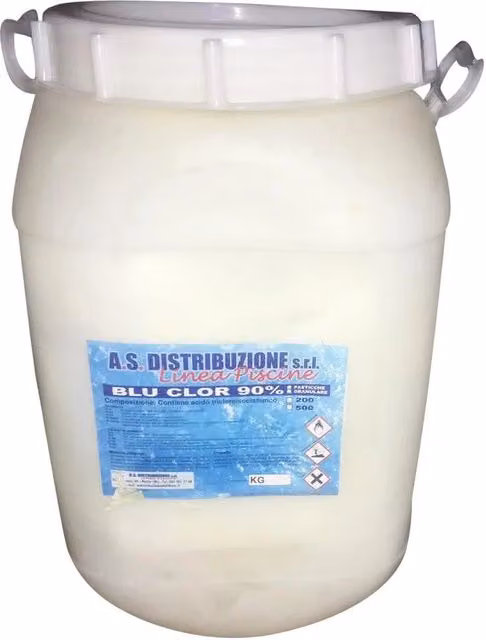 Pastiglie di cloro multifunzione Tech Service per l'igiene dell'acqua della tua piscina, confezione da 25 kg