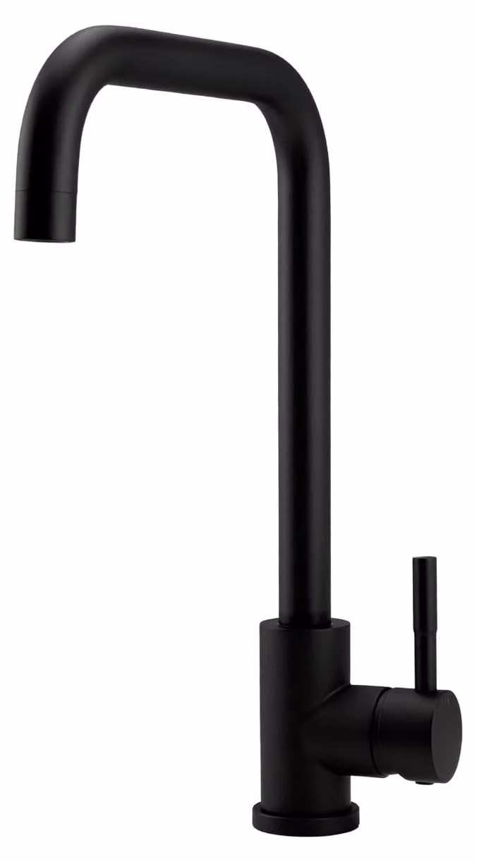 Miscelatore da cucina nero opaco, modello PS8010-10, linea Pure.Sink