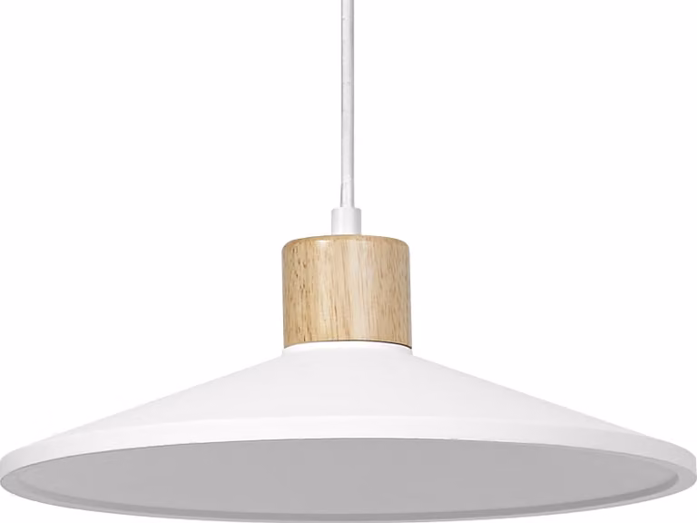 OSRAM DECOR Plaster Lampada a sospensione in legno di gesso, 320 mm, in grigio scuro, con alloggiamento in metallo e gesso, per un'illuminazione moderna degli interni, scelta flessibile della sorgente luminosa grazie all'attacco E27