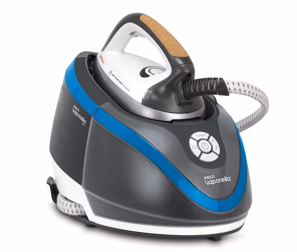 Ferro da stiro a vapore con caldaia Polti Vaporella Next VN18 20 Blue e Grey, 2200W, 1,3 Lt, con funzione verticale, anti-calc e piastra antiaderente – 3