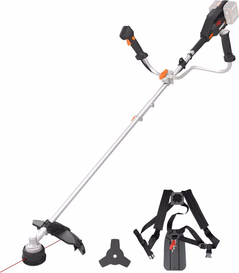 Decespugliatore a batteria WORX Wg084e.9 40V, lunghezza 38 cm