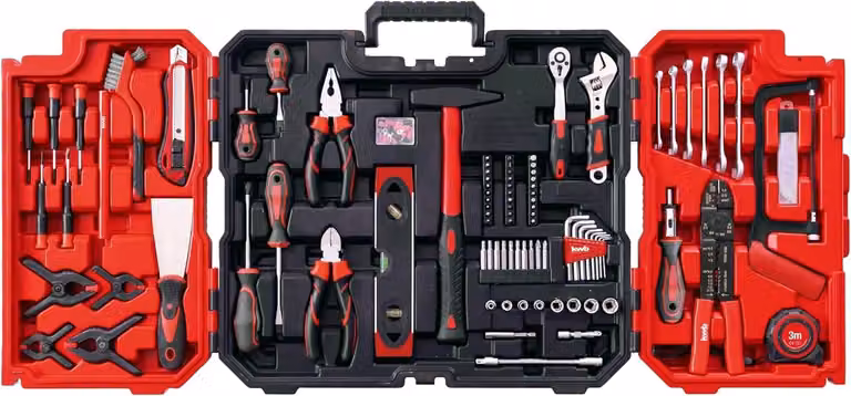 kwb 370630 Tool box (+ tools) 125-piece