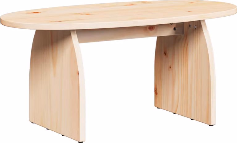 Tavolino da salotto Marrone 80 x 40 x 35 cm Pino massello
