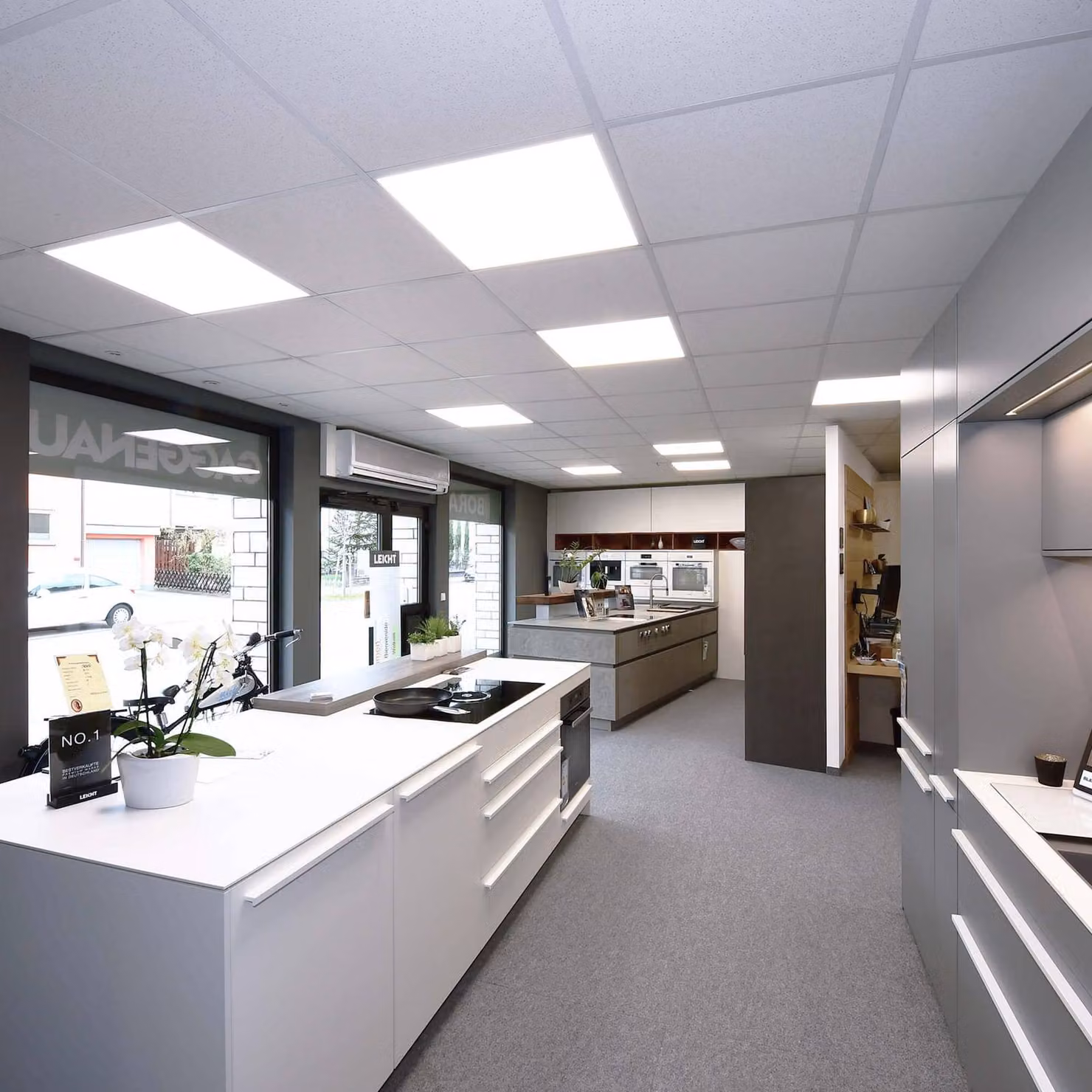 Deko-Light Pannello LED Basic Flex 62 x cm CCT 3.000/4.000/6.000 K, Bianco / Opale, Studio / Ufficio, Alluminio, Moderno, Pannello LED