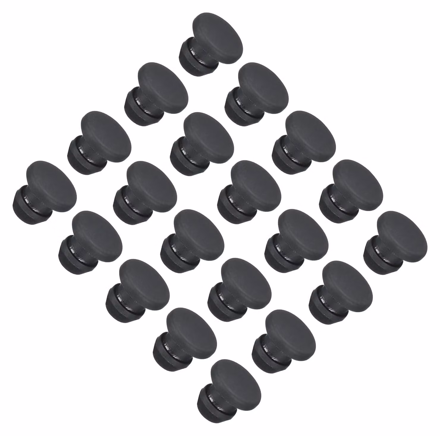 Tappi in silicone per tubi, 5 mm, confezione da 20 pezzi, impermeabili, per tubi