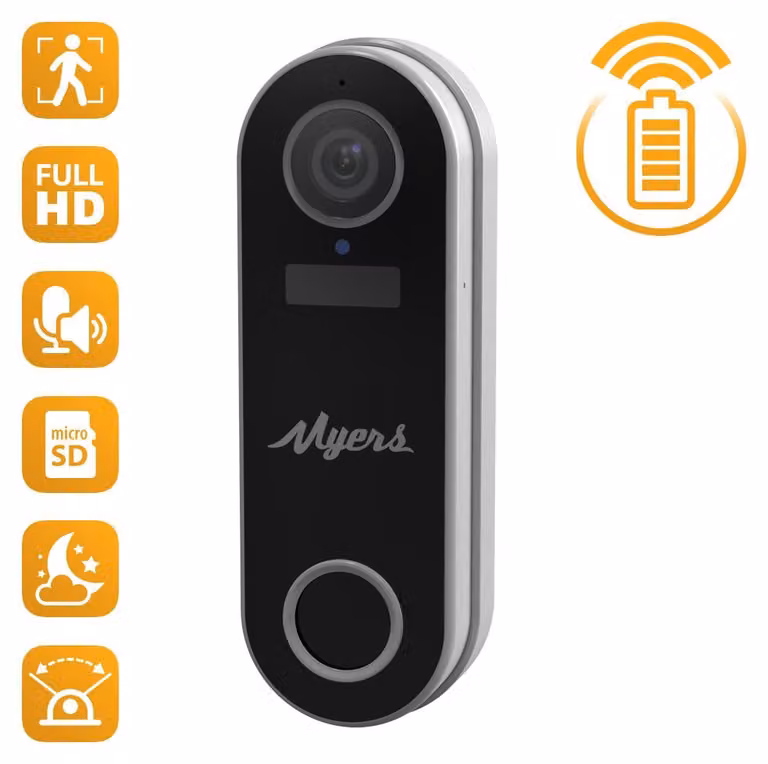Videocitofono wireless Myers MBD-100 da 2,0 MP